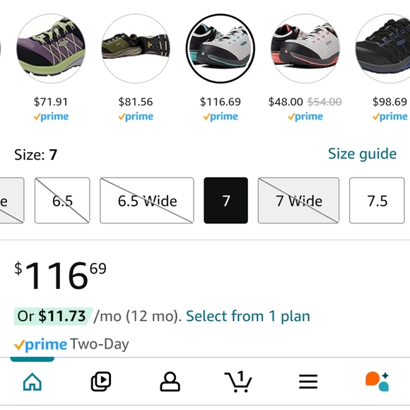 Keen Utility Work Shoes- 8W - Picture 7 of 8